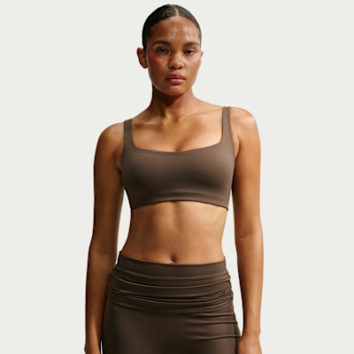 新品未開封　NikeSKIMS Matte プリント　スクープネック　ブラ　M NIKE公式】NikeSKIMS Matte ウィメンズ スクープネック ブラ